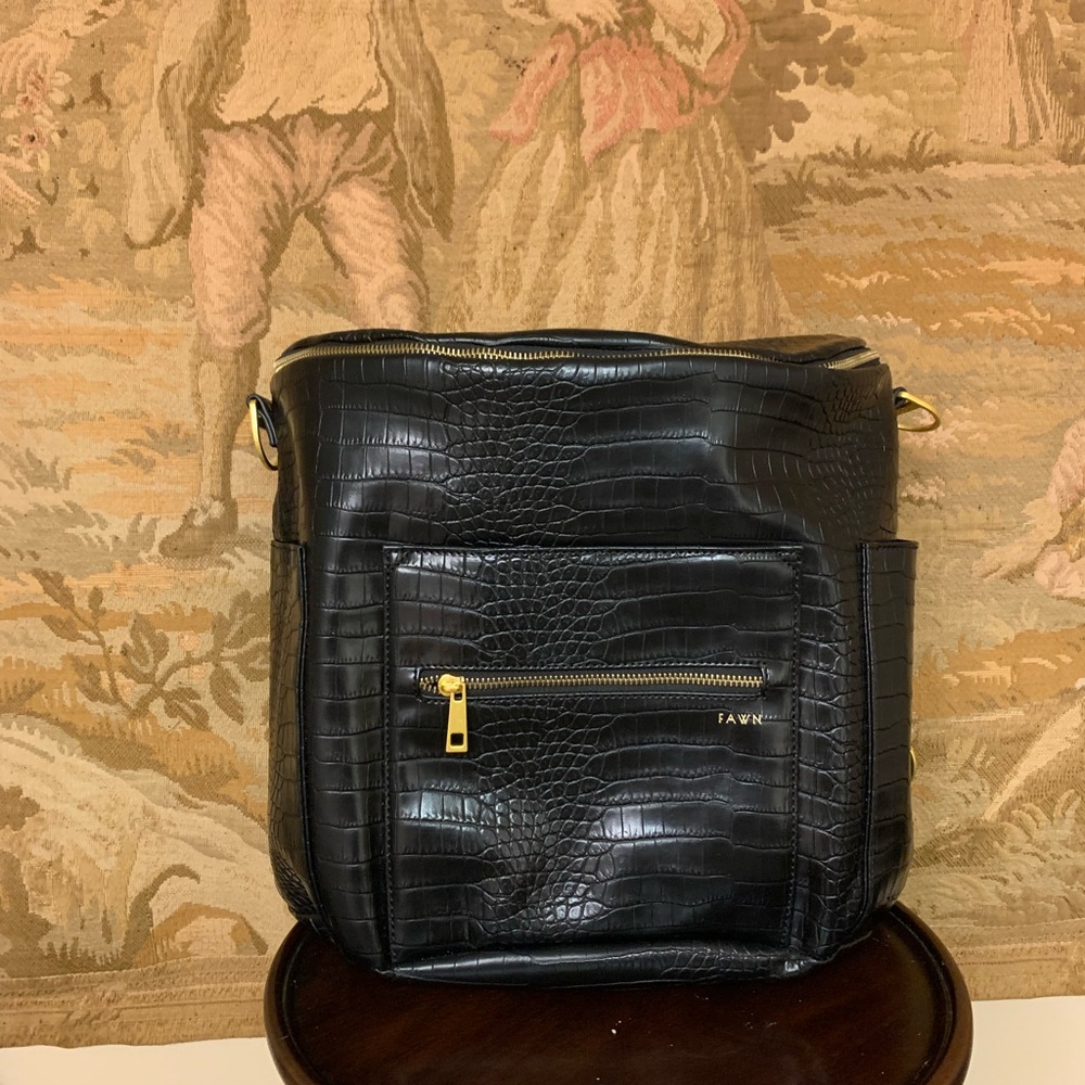 FAWN DESIGN ORIGINAL CROC BLACK Sold Out Style